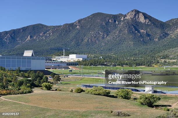 united states air force academy, colorado springs - air force academy stock pictures, royalty-free photos & images