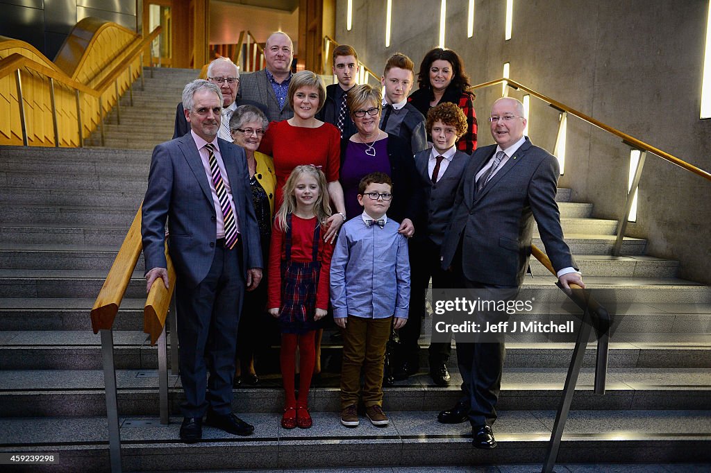 Nicola Sturgeon Is Voted In As Scotland's First Minister