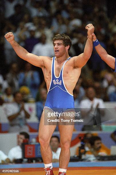 USA Mark Schultz victorious after winning 82kg - Middleweight Gold... News  Photo - Getty Images
