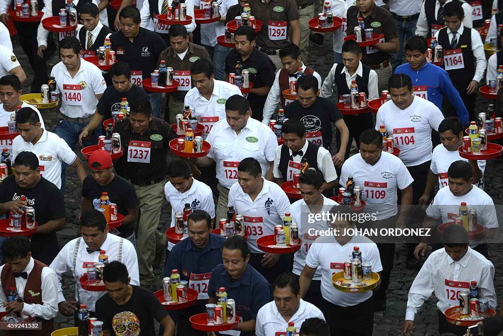 GUATEMALA-WAITERS-RACE