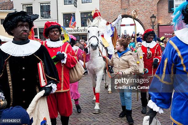 arrival of sinterklaas # 11 xl - sinterklaas bildbanksfoton och bilder