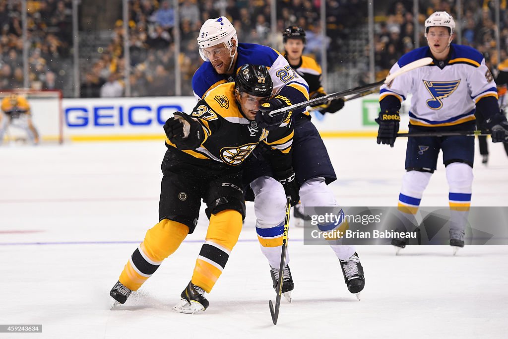 St. Louis Blues v Boston Bruins