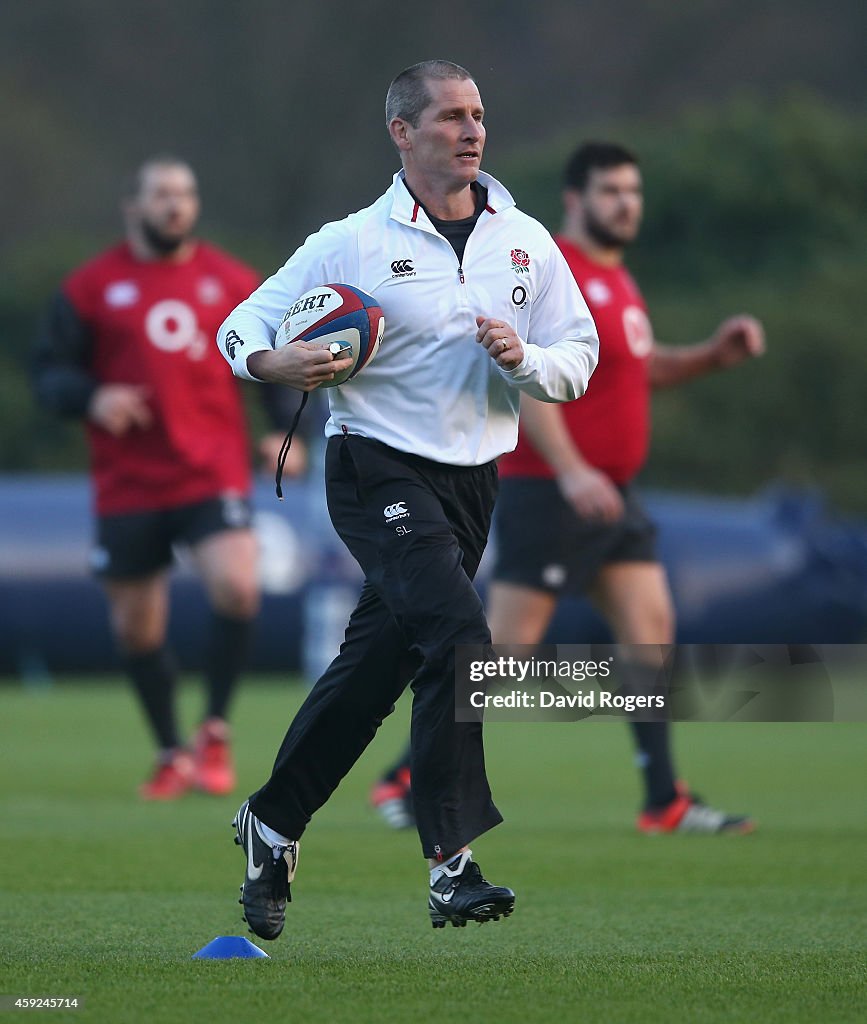 England Training Session