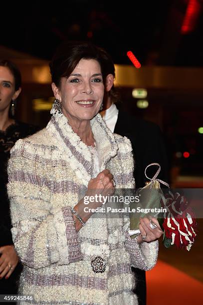 Princess Caroline of Hanover attends the Monaco National Day Gala in Grimaldi Forum on November 19, 2014 in Monaco, Monaco.