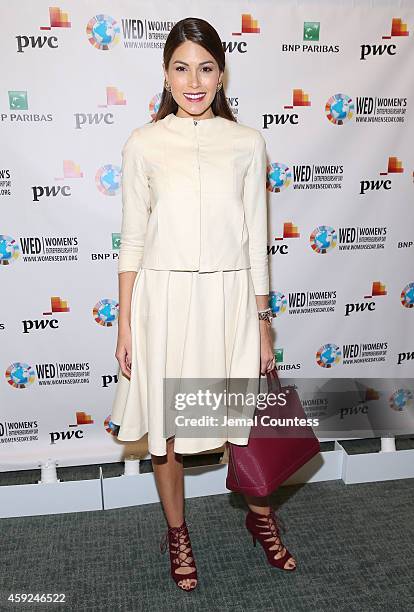 Ms. Universe 2014 Gabriela Isler attends the United Nations 2014 Women's Entrepreneurship Day at United Nations on November 19, 2014 in New York City.