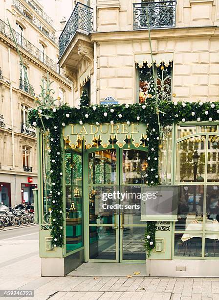 ladurée - boulangerie paris ストックフォトと画像