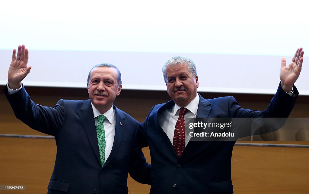 Turkish President Erdogan in Algeria