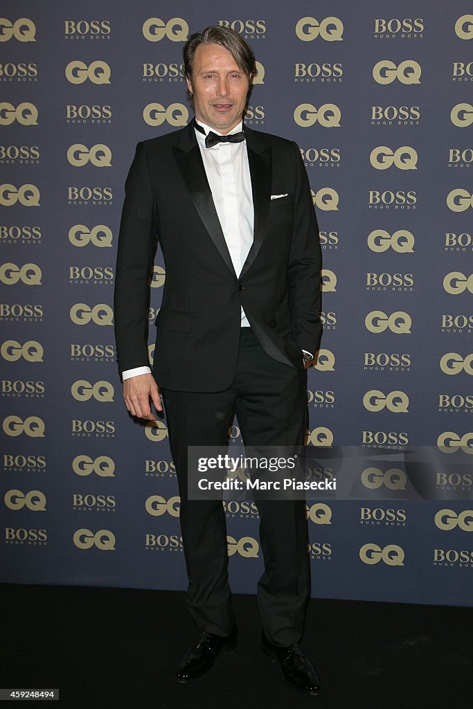GQ Men Of The Year Awards 2014 - Photocall In Paris