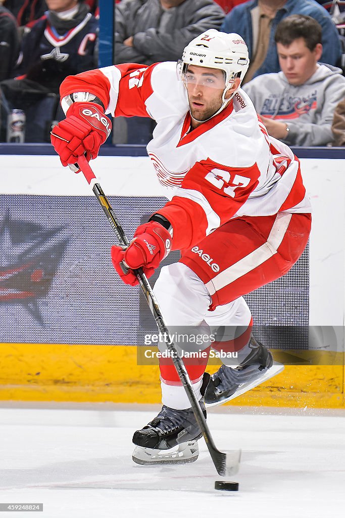 Detroit Red Wings v Columbus Blue Jackets