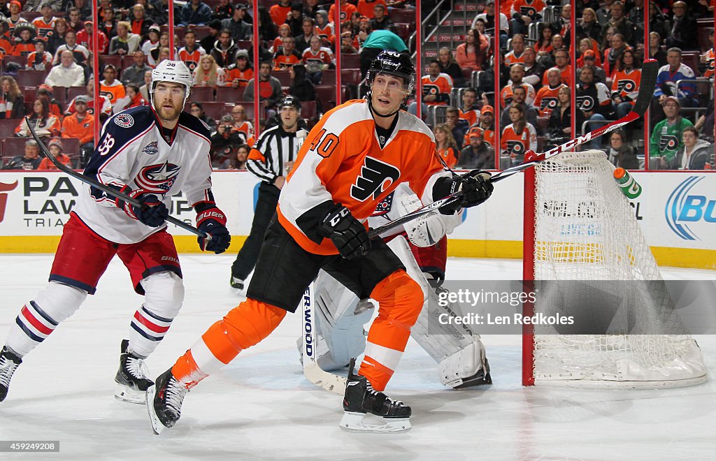 Columbus Blue Jackets v Philadelphia Flyers