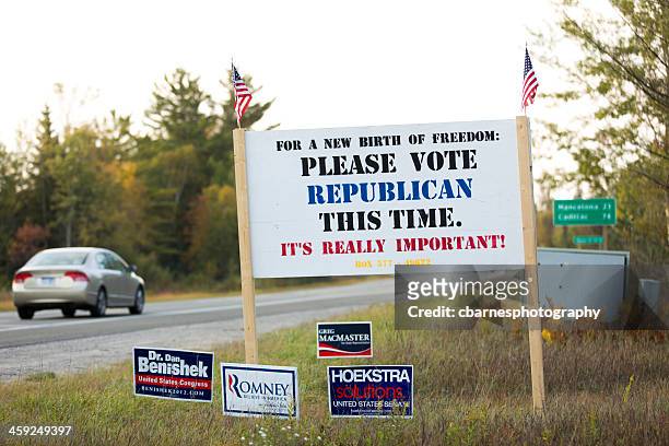 please vote republican this time - 2012 united states presidential election - election day bildbanksfoton och bilder