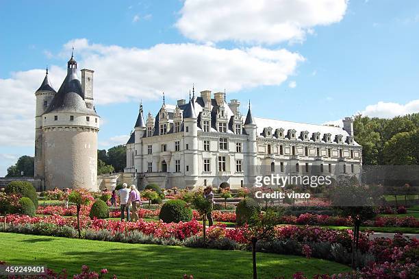 chenonceau castle - chenonceau stock pictures, royalty-free photos & images