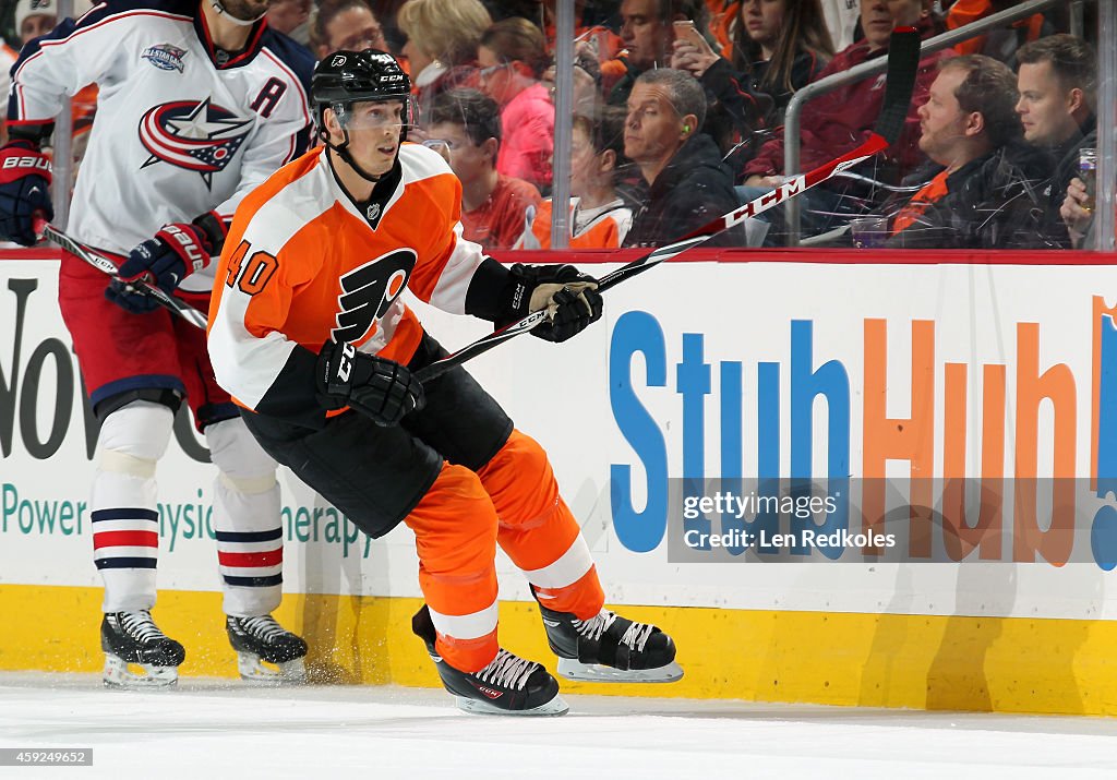 Columbus Blue Jackets v Philadelphia Flyers