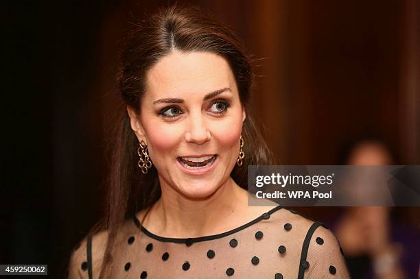 Catherine, Duchess of Cambridge attends the Place2be Wellbeing in Schools Awards Reception at Kensington Palace on November 19, 2014 in London,...