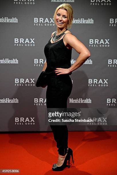 Annica Hansen attends the BRAX store opening on November 19, 2014 in Moenchengladbach, Germany.