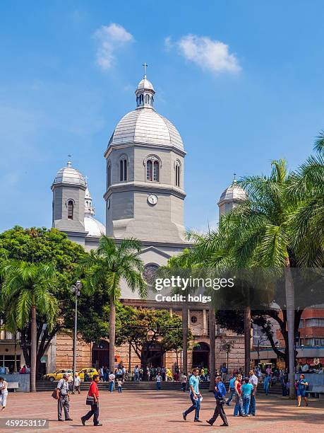 pereira cattedrale interno, colombia - pereira foto e immagini stock