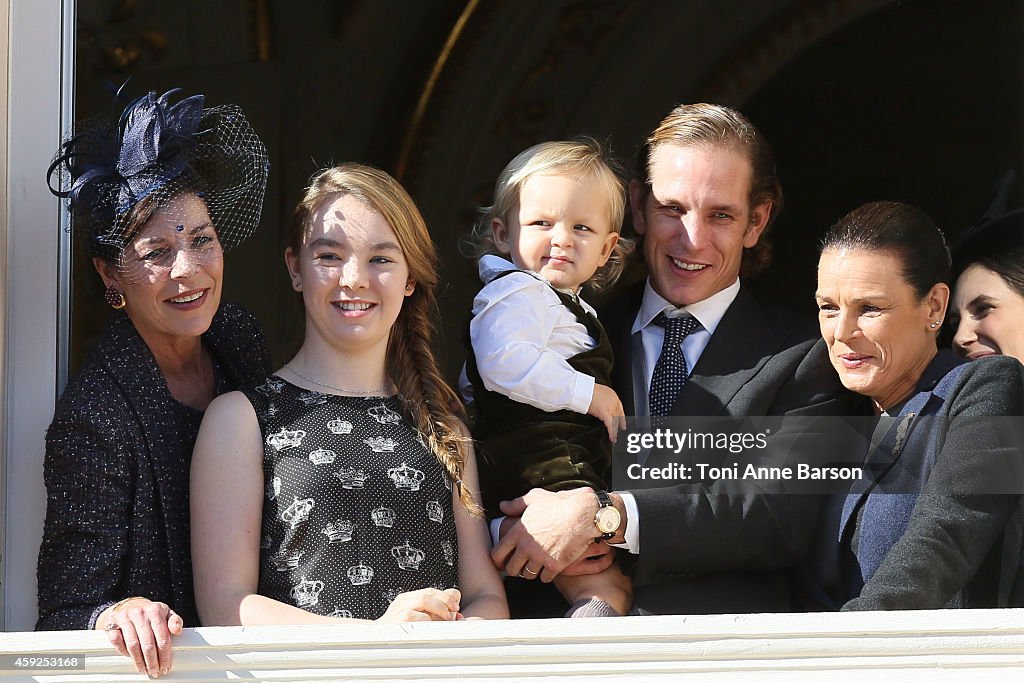 Monaco National Day 2014 - Balcony Parade