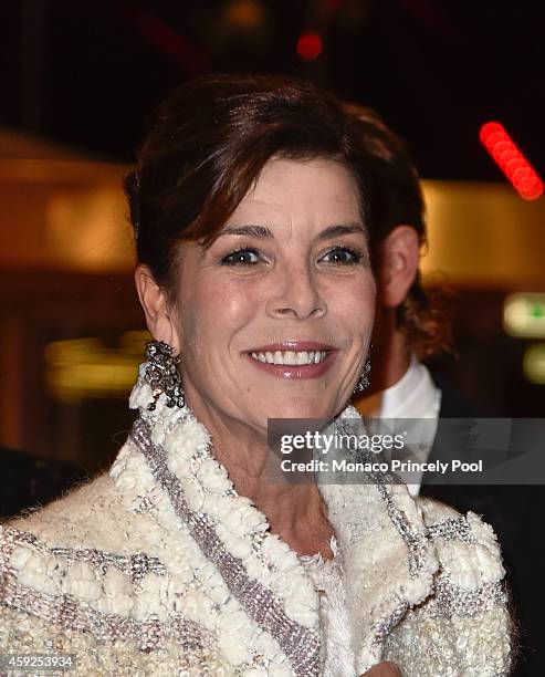 Princess Caroline of Hanover attends the Monaco National Day Gala at Grimaldi Forum on November 19, 2014 in Monaco, Monaco.