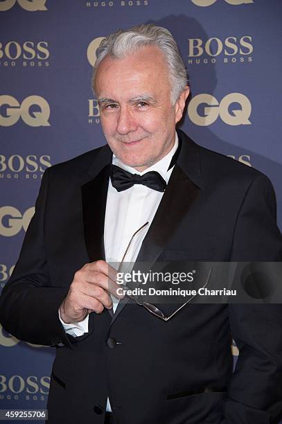 Alain Ducasse attends the GQ Men Of The Year Awards 2014 Photocall In Paris at Musee d'Orsay on November 19, 2014 in Paris, France.