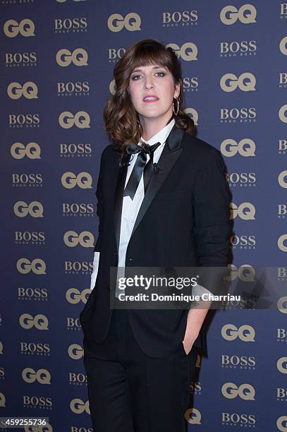 Daphne Burki attends the GQ Men Of The Year Awards 2014 Photocall In Paris at Musee d'Orsay on November 19, 2014 in Paris, France.