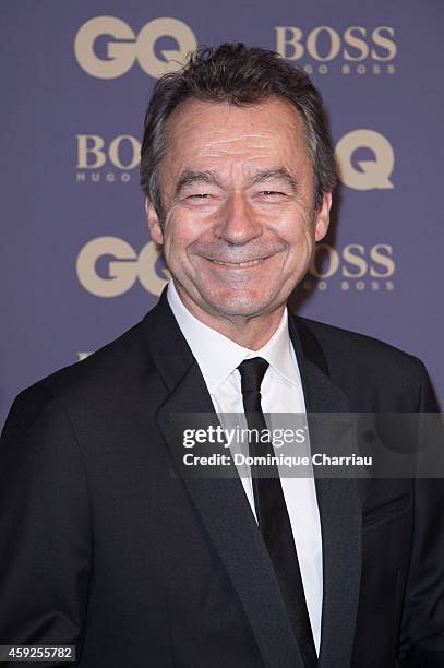 Michel Denisot attends the GQ Men Of The Year Awards 2014 Photocall In Paris at Musee d'Orsay on November 19, 2014 in Paris, France.