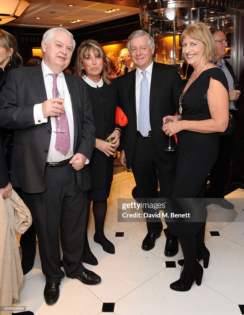 Nicky Pollard Lord Norman Lamont, Eve Pollard, Nicholas Lloyd and Nicola Gooch ...