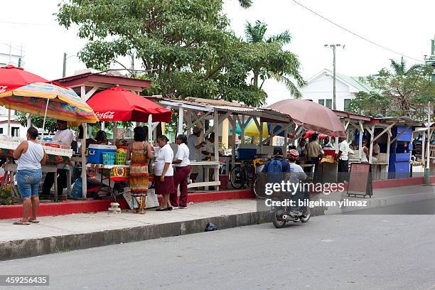 belize city - belize stock pictures, royalty-free photos & images