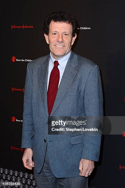 Journalist Nicholas Kristof attends the 2nd Annual Save The Children Illumination Gala at the Plaza on November 19, 2014 in New York City.