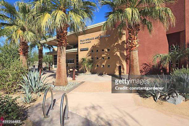 beautiful new palm springs art museum - art museum bildbanksfoton och bilder