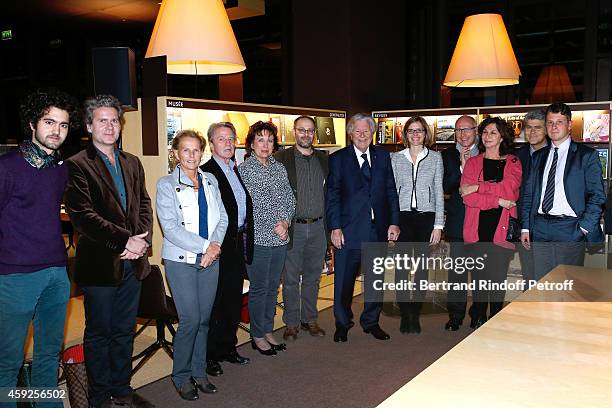 Grand son of Bruno Roger, Son of Bruno Roger, Fabrice Roger-Lacan, Bernard Kouchner and his wife Christine Ockrent, Roselyne Bachelot Narquin,...