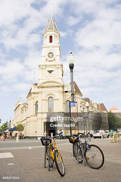 fremantle town hall - local government building stock pictures, royalty-free photos & images