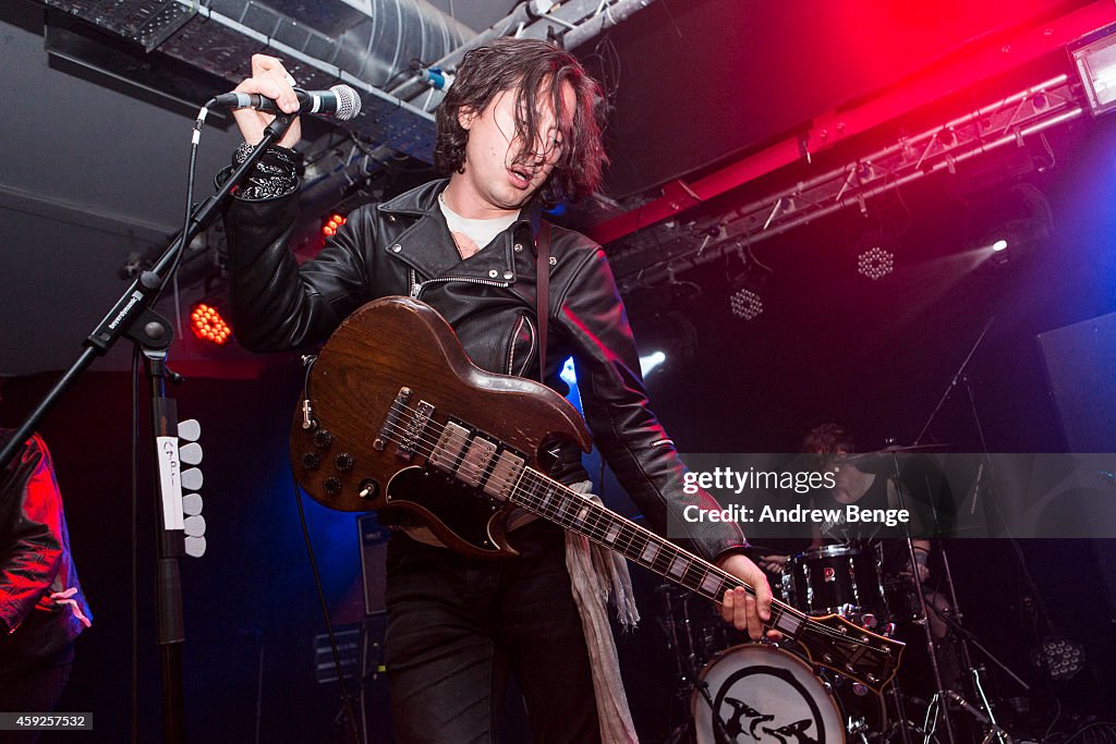 Carl Barat And The Jackals Perform At Sound Control In Manchester