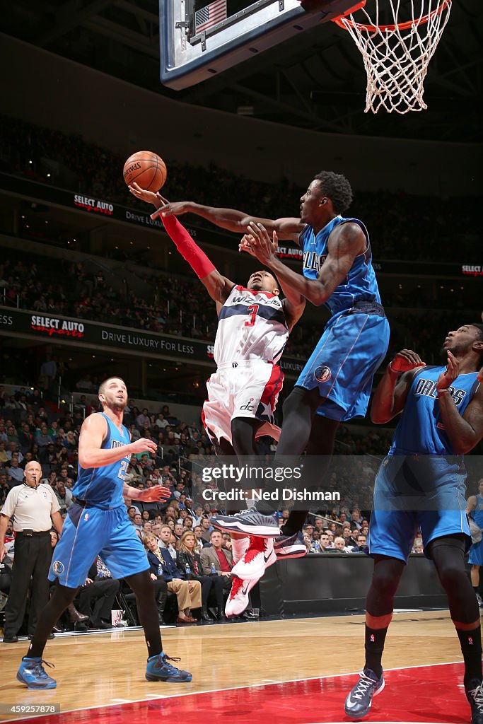 Dallas Mavericks v Washington Wizards