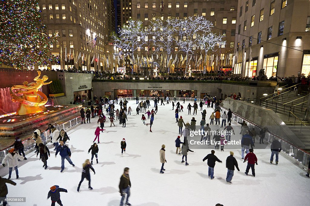 Rockefeller ice-rink NYC # 11 XXL