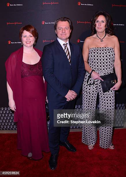 Guest, President of RB North America Alexander Lacik and Maria Lacik attends the 2nd Annual Save The Children Illumination Gala at the Plaza on...