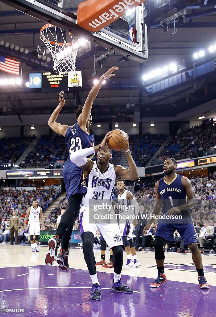 New Orleans Pelicans v Sacramento Kings