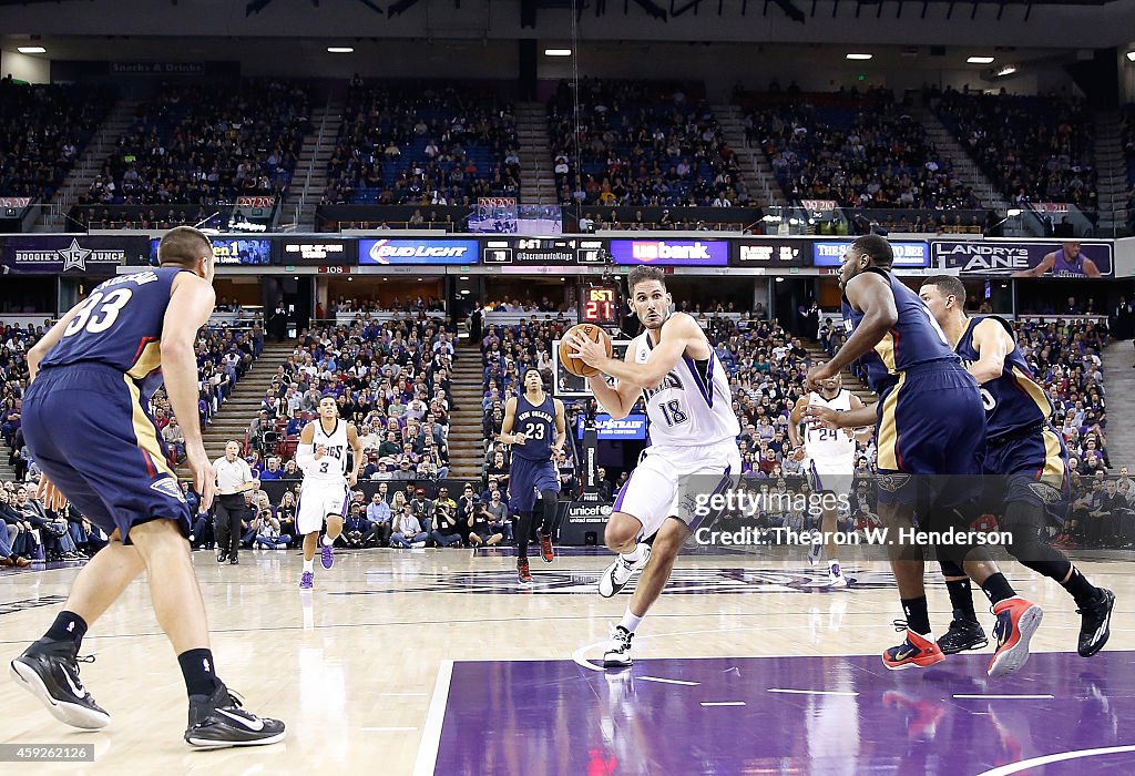 New Orleans Pelicans v Sacramento Kings