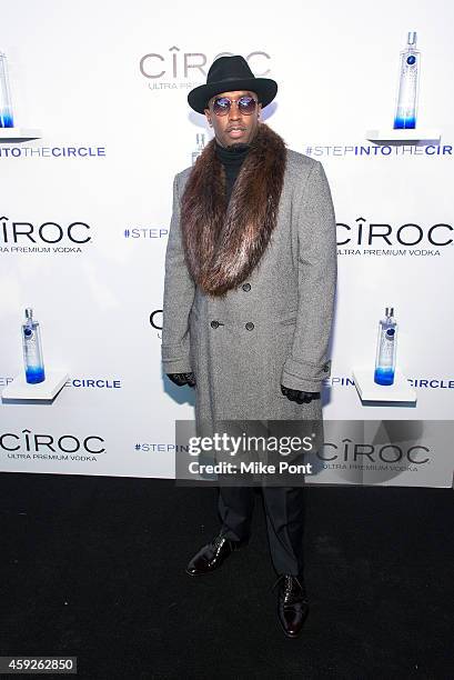 Sean 'Diddy' Combs attends the Sean Diddy Combs "Step Into The Circle" Times Square Takeover in Times Square on November 19, 2014 in New York City.