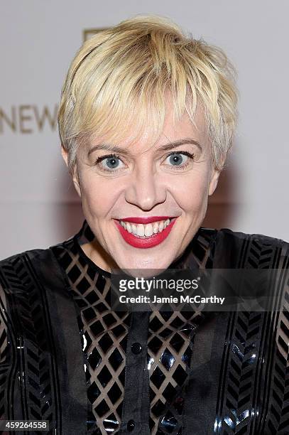 Costume designer Catherine Martin attends The New York Ball: The 20th Anniversary Benefit for The European School Of Economics at Trump Tower on...