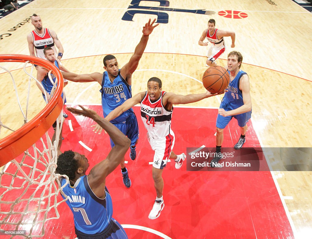 Dallas Mavericks v Washington Wizards