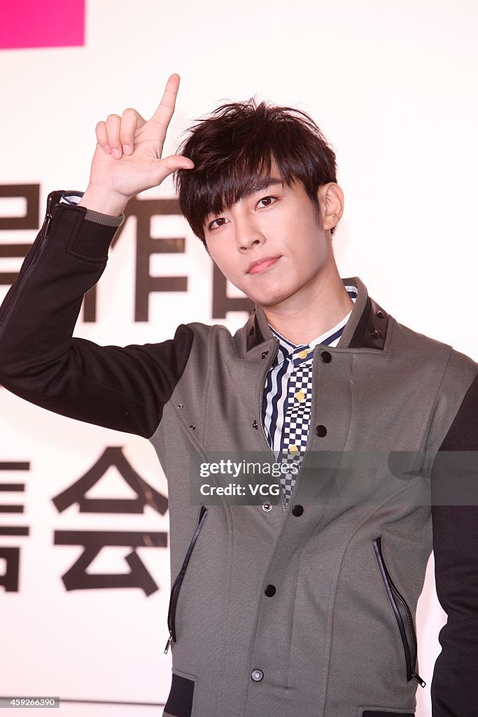 Aaron Yan Promotes His New Album "Cut" In Shanghai