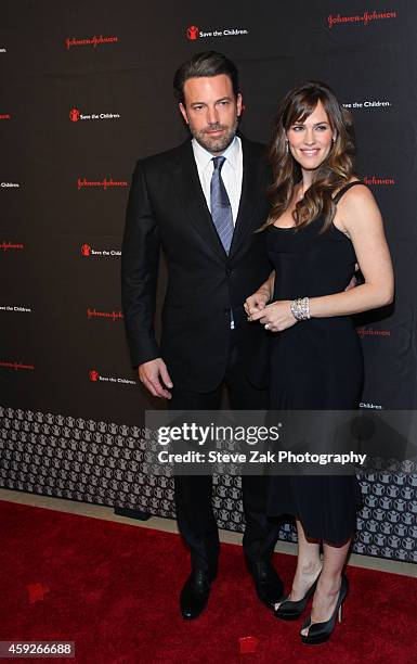 Ben Affleck and Jennifer Garner attend 2nd Annual Save the Children Illumination Gala at The Plaza Hotel on November 19, 2014 in New York City.