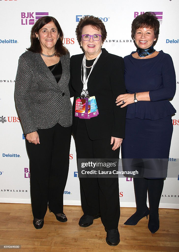 Billie Jean King Leadership Initiative Gala