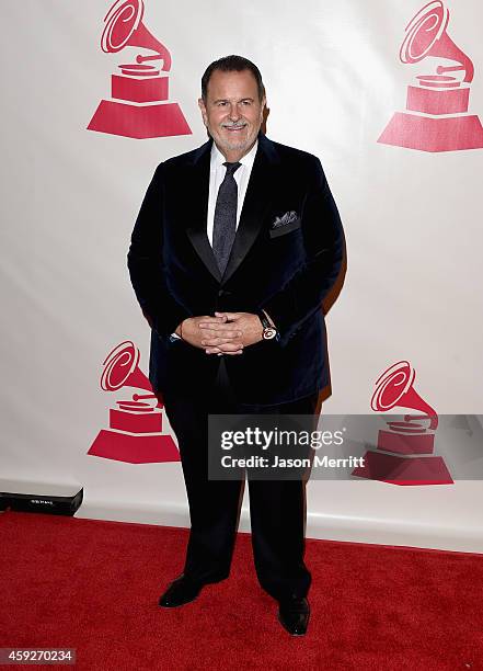 Host Raul De Molina attends the 2014 Person of the Year honoring Joan Manuel Serrat at the Mandalay Bay Events Center on November 19, 2014 in Las...