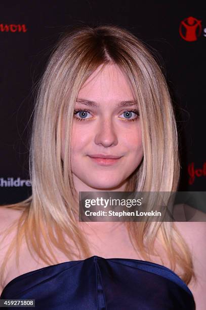 Actress Dakota Fanning attends the 2nd Annual Save The Children Illumination Gala at the Plaza on November 19, 2014 in New York City.