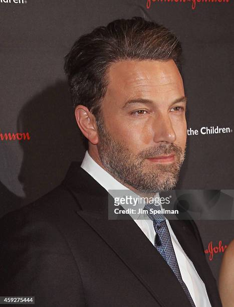 Actor Ben Affleck attend the 2nd annual Save the Children Illumination Gala at the Plaza Hotel on November 19, 2014 in New York City.