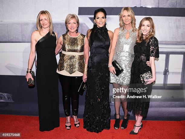 Gala Co-Chairs Anne-Cecilie Speyer, Fern Tessler, Crystal McCary, Lise Evans and Jill Bikoff attend the 2014 Whitney Gala presented by Louis Vuitton...