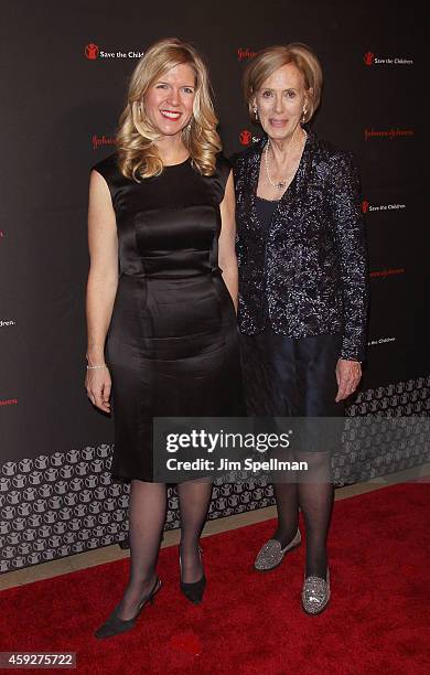 Honorees Alexandra Galston Murray and Susan Lassen attend the 2nd annual Save the Children Illumination Gala at the Plaza Hotel on November 19, 2014...