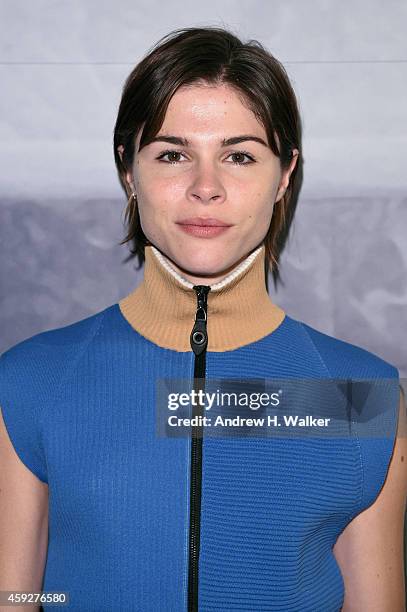 Founder of Into the Gloss, Emily Weiss attends the 2014 Whitney Studio Party presented by Louis Vuitton at Breuer Building on November 19, 2014 in...