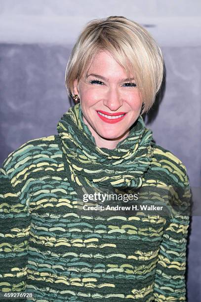Julie Macklowe attends the 2014 Whitney Studio Party presented by Louis Vuitton at Breuer Building on November 19, 2014 in New York City.